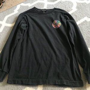 black santa cruz long sleeve